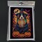 Edge Collections - 5" x 7" - Multicolor - Bearded Collie Halloween Greeting Cards Blank Cards with Envelopes - 8 Pieces